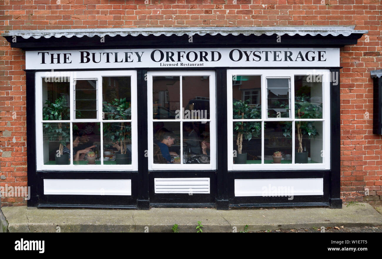 The Butley Orford Oysterage Orford Ness England UK Stock Photo