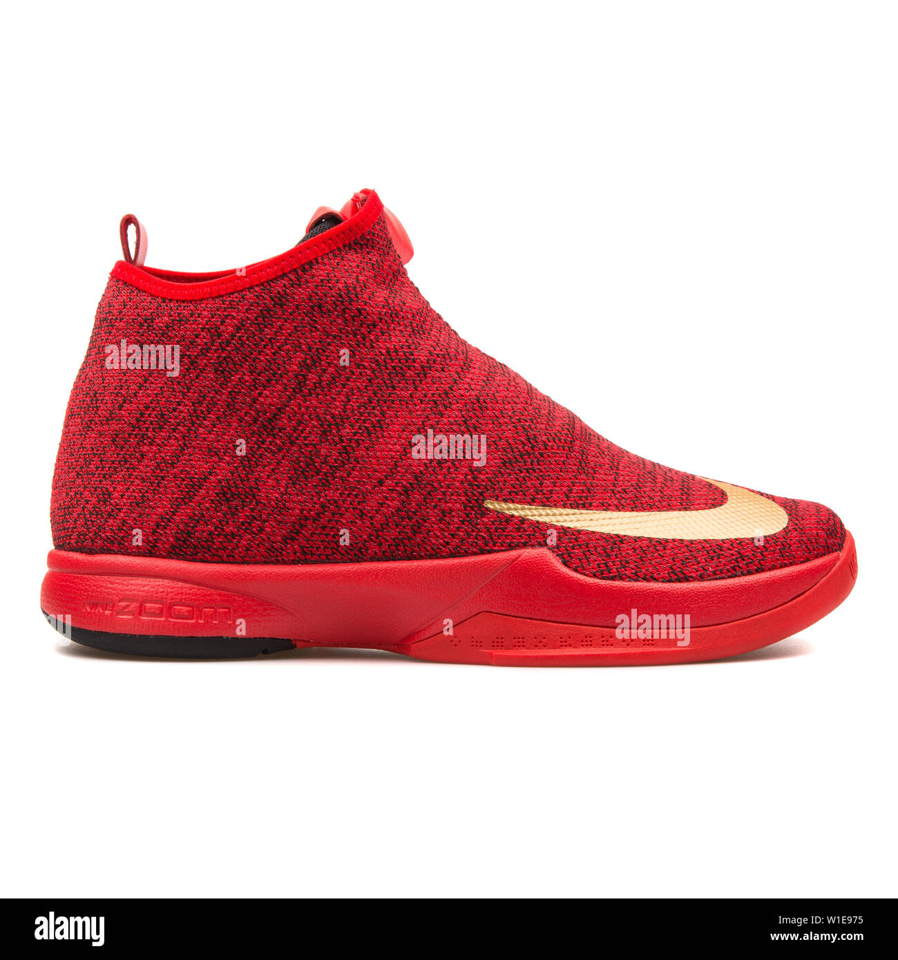 VIENNA, AUSTRIA - JUNE 14, 2017: Nike Zoom Kobe Icon red sneaker isolated  on white background Stock Photo - Alamy