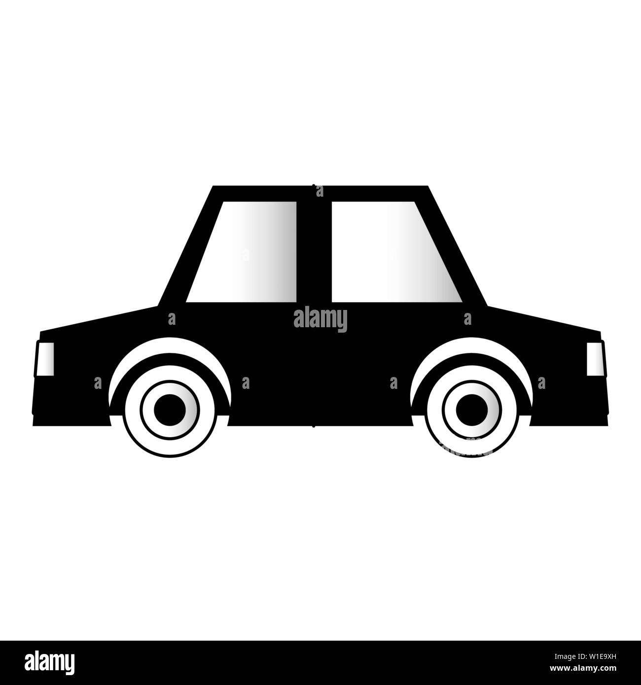 car transport eco friendly environment vector illustration Stock Vector ...