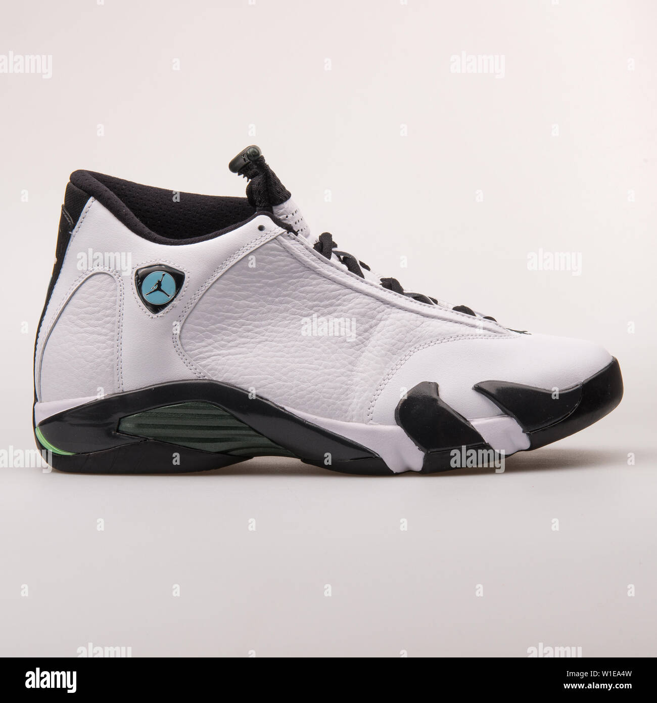 VIENNA AUSTRIA JUNE 14 2017 Nike Air Jordan 12 Retro black and varsity red sneaker isolated on white background Stock Photo Alamy