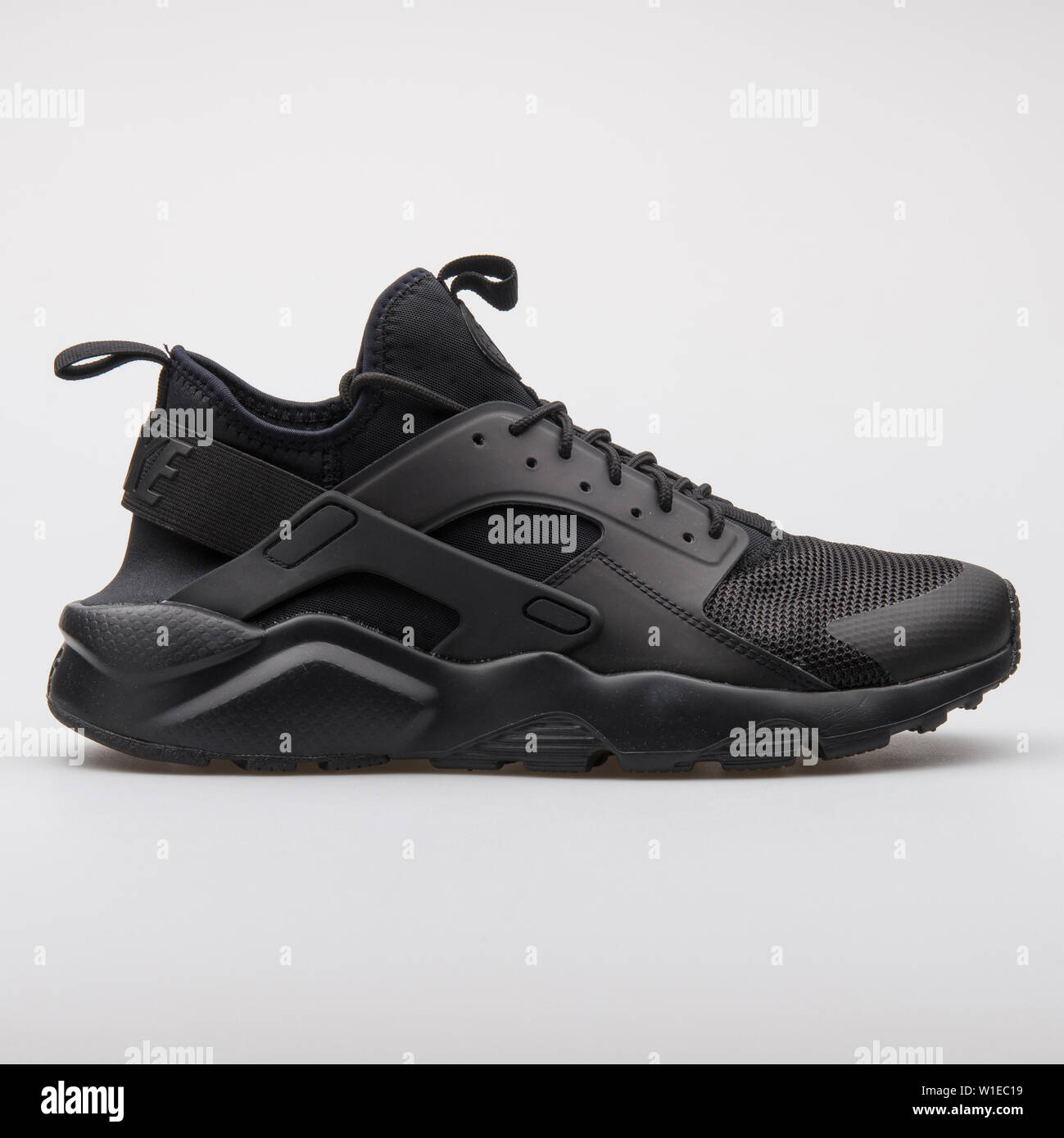 VIENNA, AUSTRIA - AUGUST 7, 2017: Nike Air Huarache Run Ultra black sneaker  on white background Stock Photo - Alamy