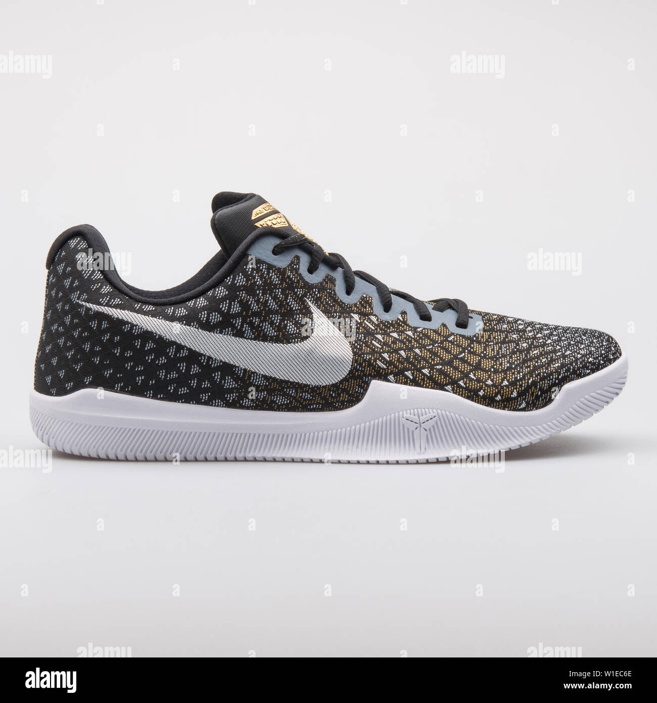 VIENNA, AUSTRIA - AUGUST 7, 2017: Nike Kobe Mamba Instinct black and grey  sneaker on white background Stock Photo - Alamy