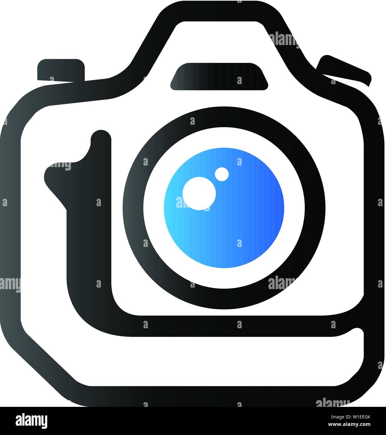 Camera compact slr Stock Vector Images - Alamy
