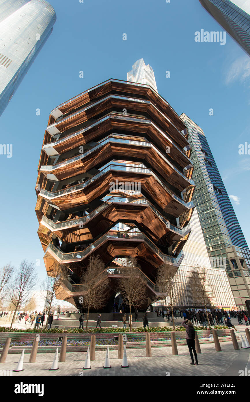 The Vessel (Hudson Yards Staircase), Hudson Yards Public Square, New