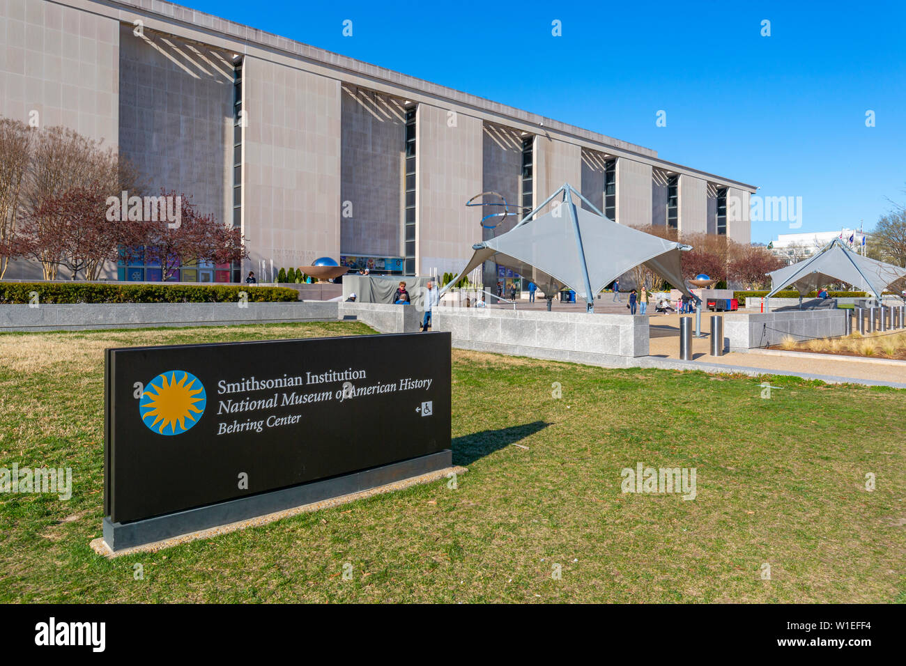 The National Museum of American History in spring, Washington D.C., United States of America, North America Stock Photo