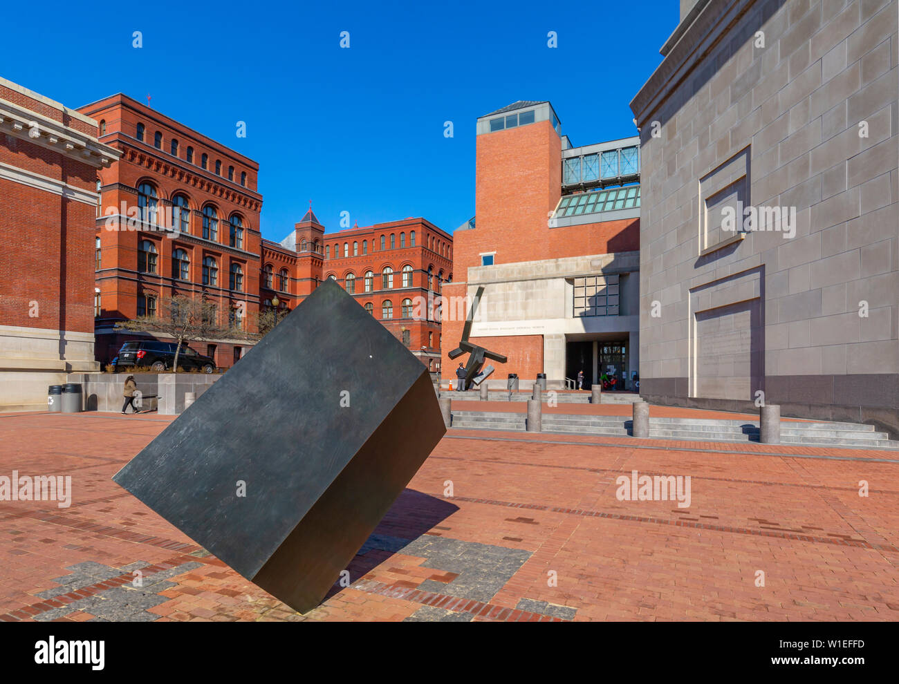 View of United States Holocaust Memorial Museum, Washington D.C., United States of America, North America Stock Photo