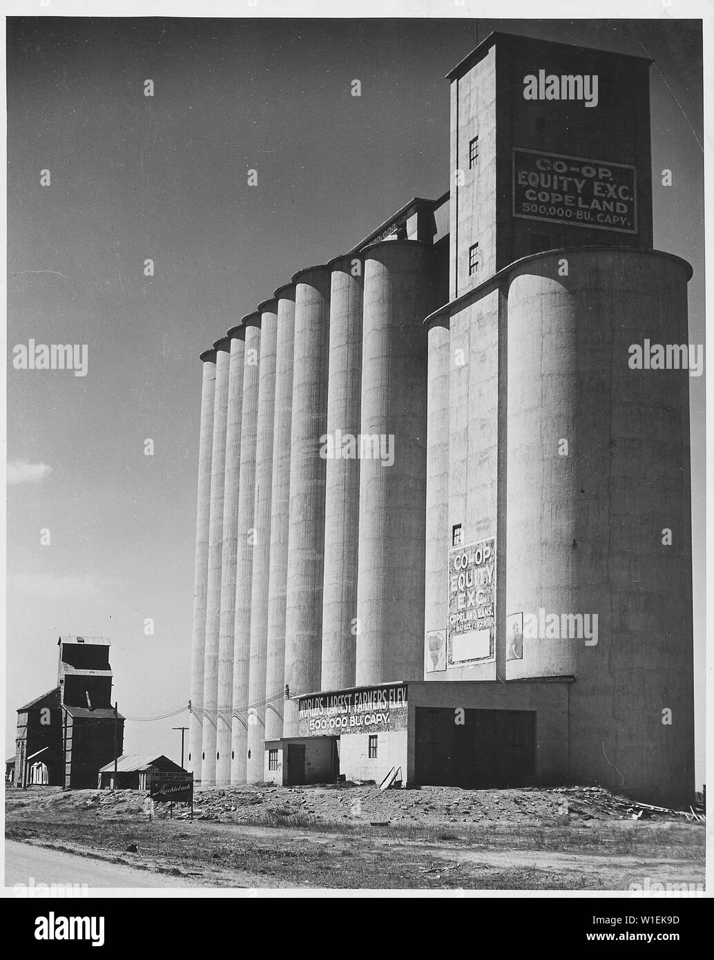 Haskell County, Kansas (Copeland). The world's largest farmers