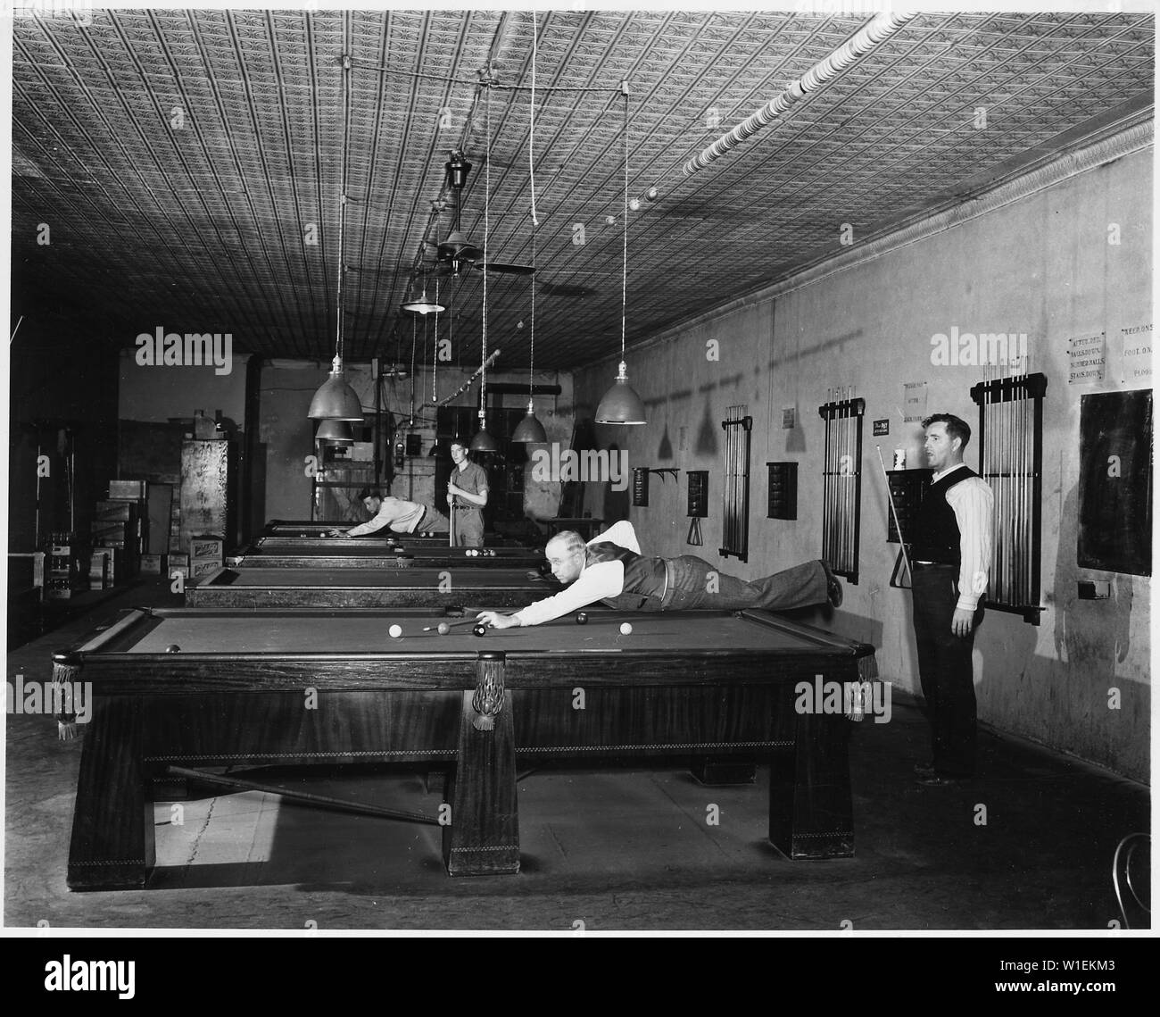Haskell County, Kansas. Sublette's Pool Hall. Recreation is limited in
