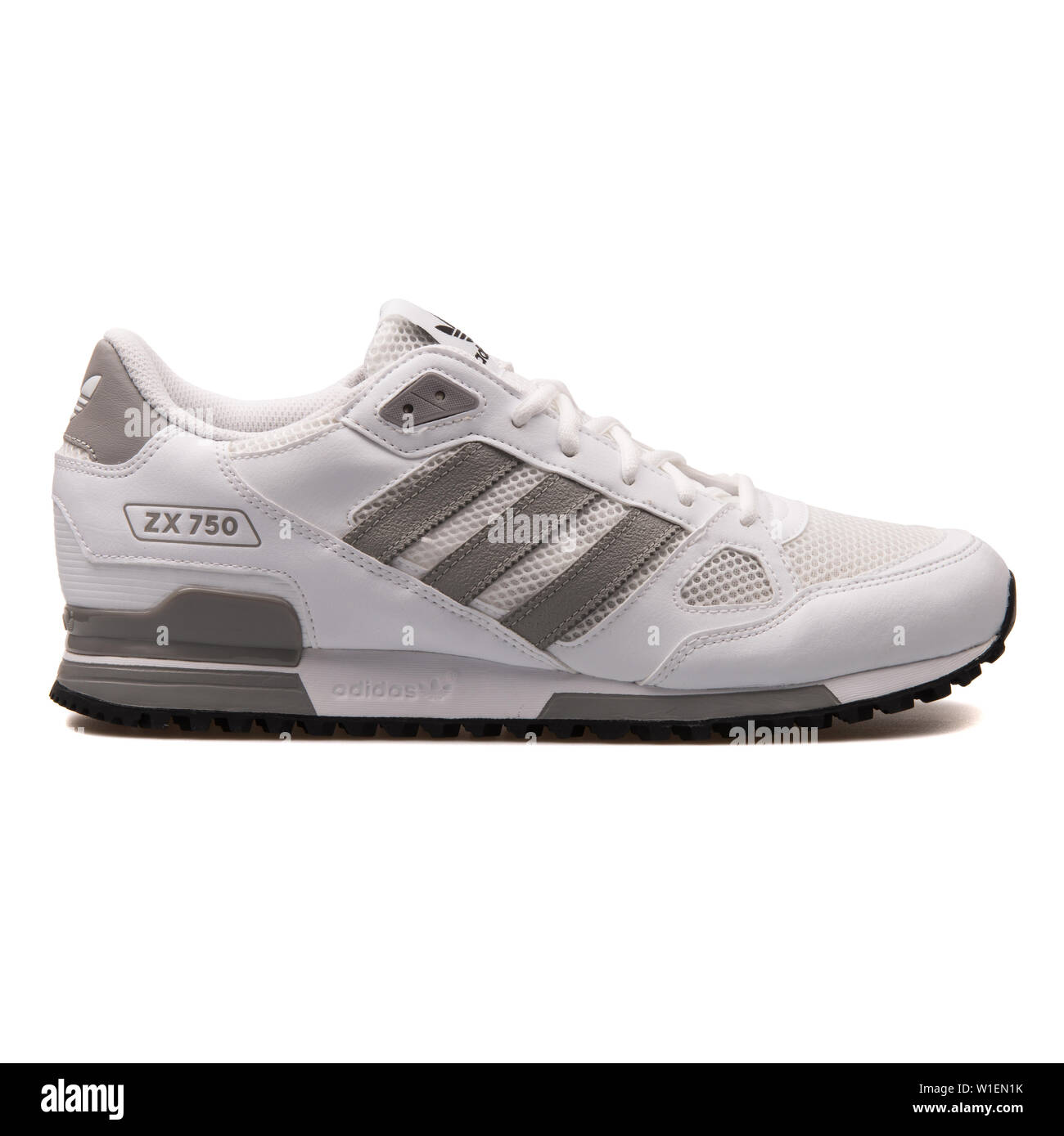 Adidas ZX 750 white and grey sneaker on 