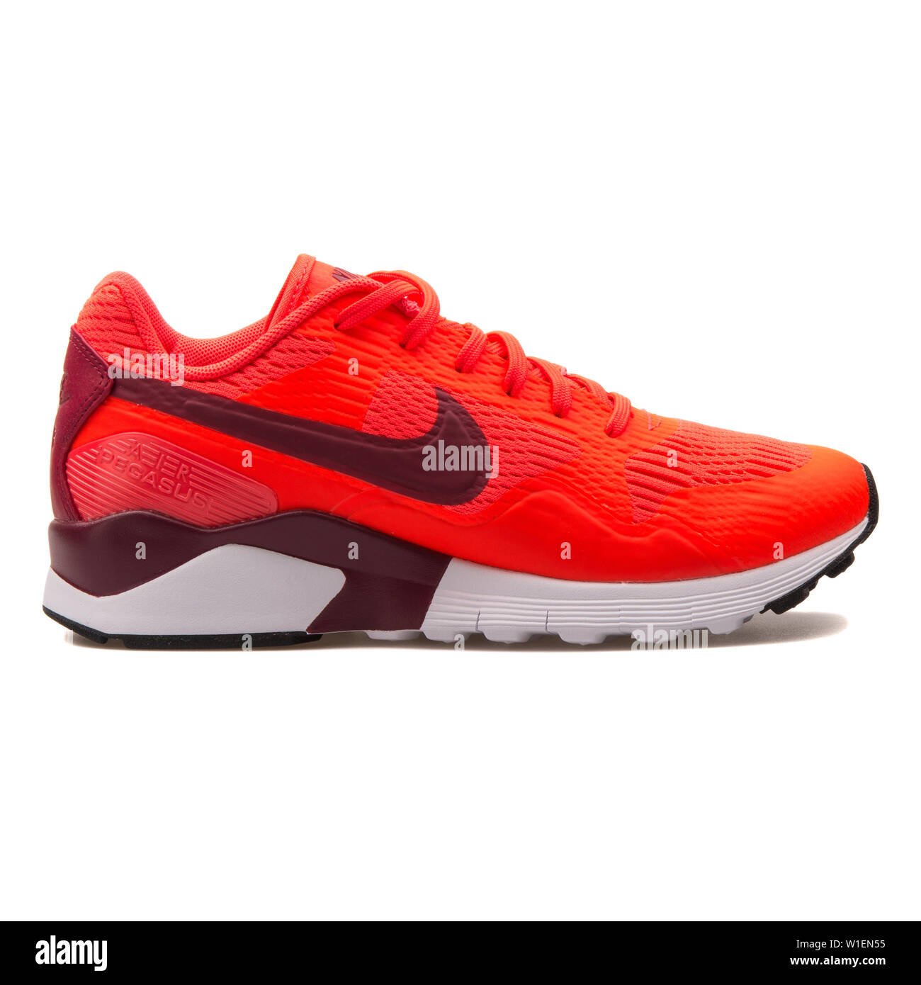 nike pegasus 16 VIENNA, AUSTRIA - AUGUST 30, 2017: Nike Air Pegasus 92-16 red ...