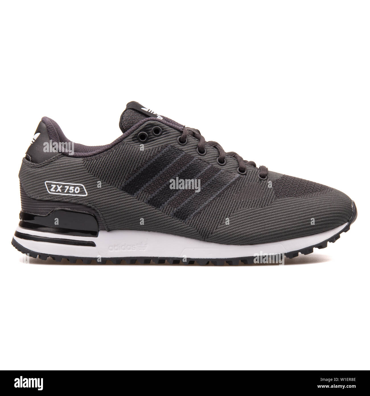 VIENNA, AUSTRIA - AUGUST 10, 2017: Adidas ZX 750 WV black and white sneaker  on white background Stock Photo - Alamy