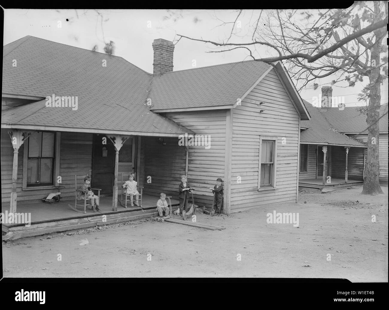 High Point, North Carolina Housing. Homes of furniture workers in High Point Owned by a real