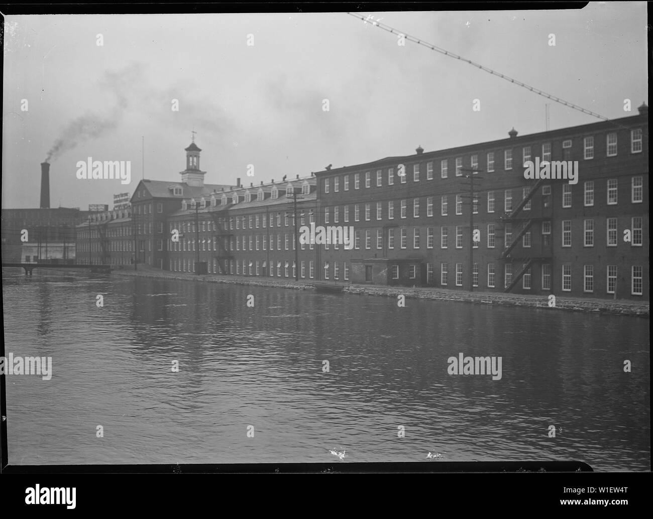 Holyoke, Massachusetts Scenes. The Canal; Scope and content Holyoke