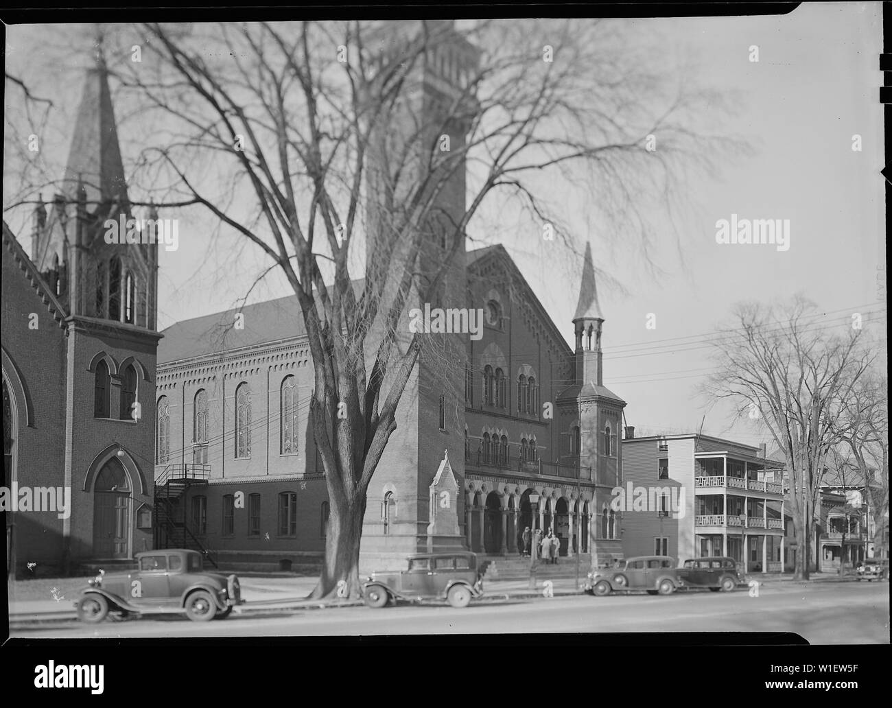 Mt. Holyoke, Massachusetts Scenes. Town Hall Stock Photo Alamy