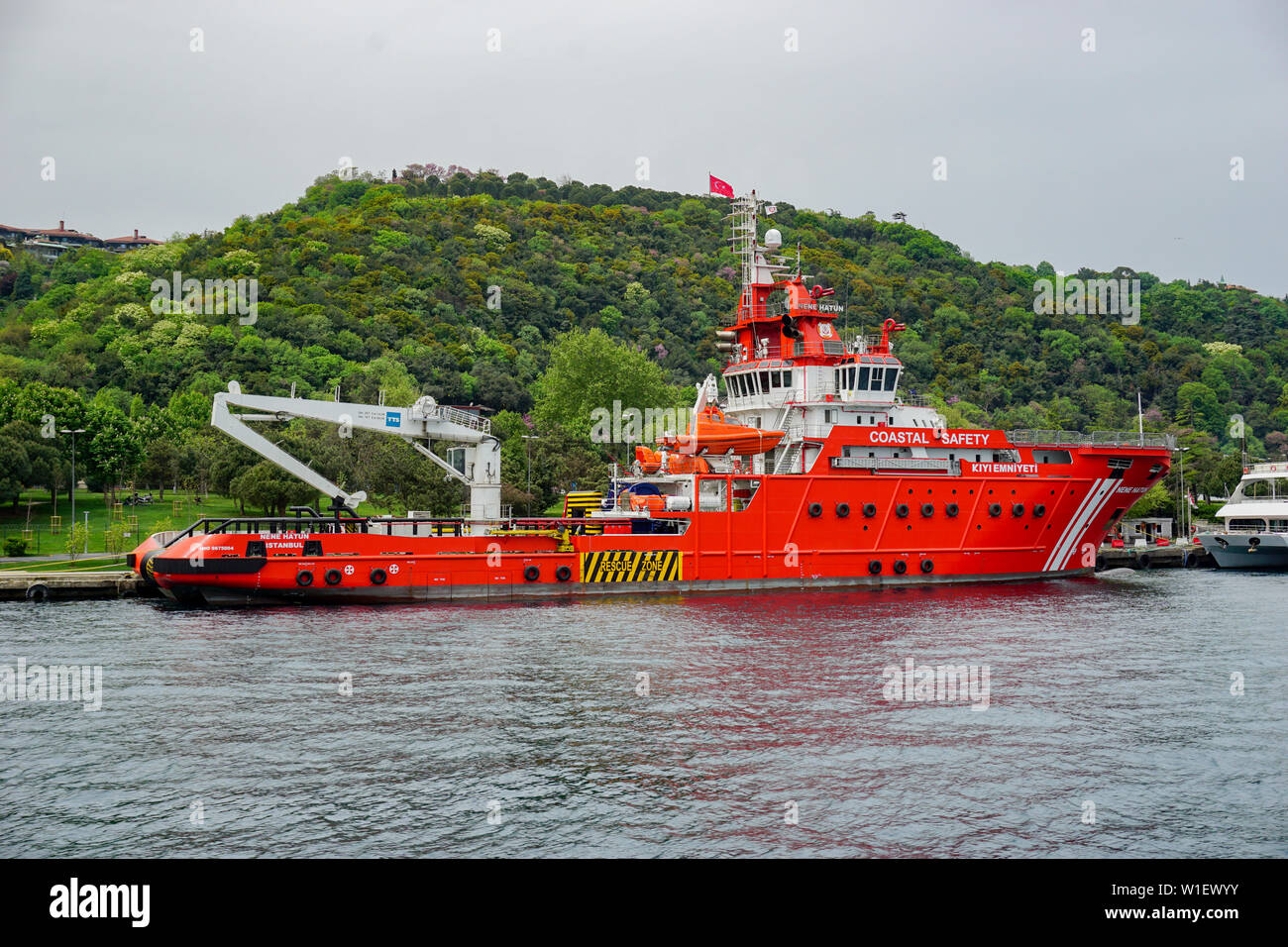 Turkish coast guard boat hi-res stock photography and images - Alamy