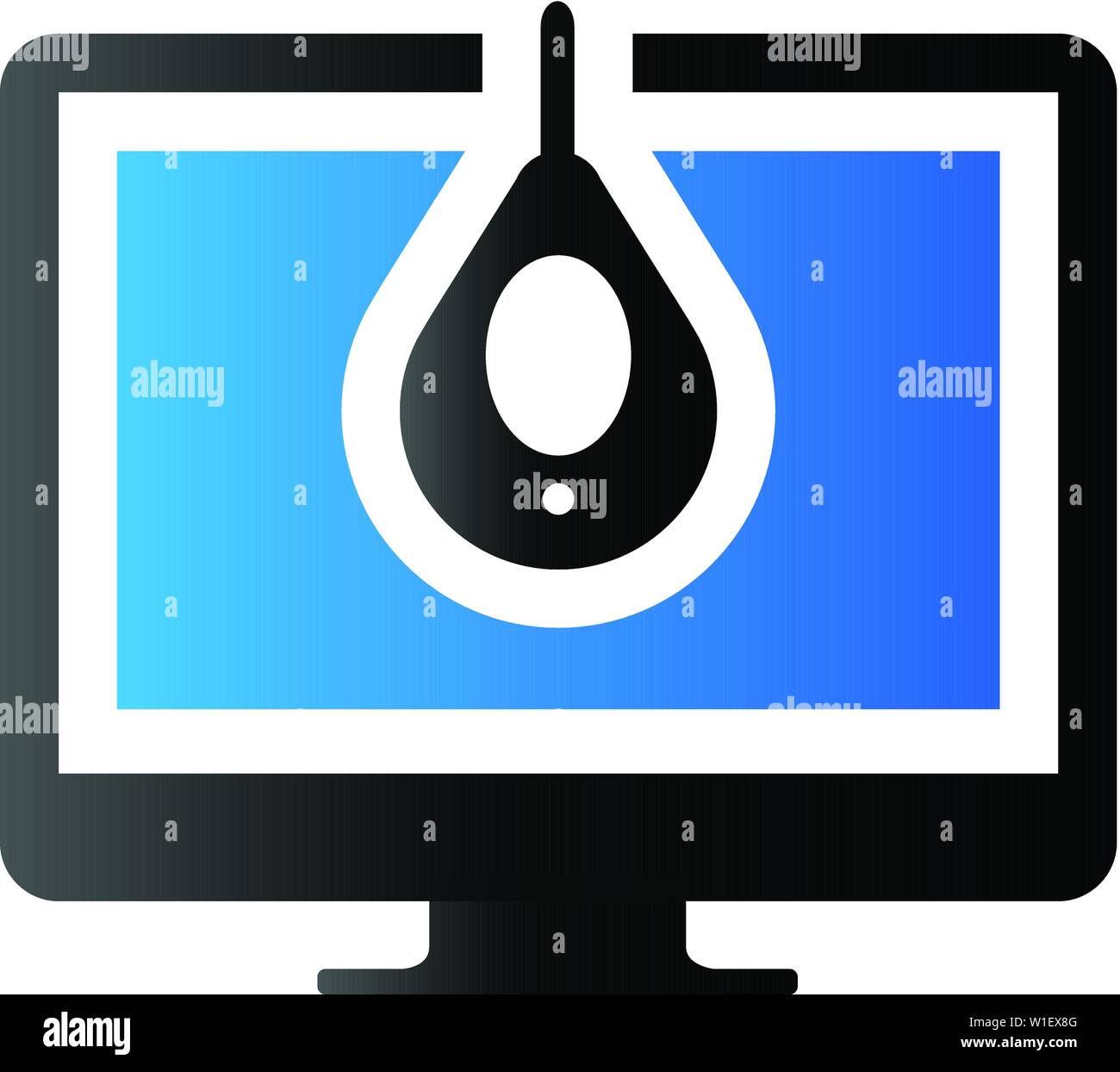 Monitor calibration icon in duo tone color. Printing color standard Stock Vector Image & Art Alamy