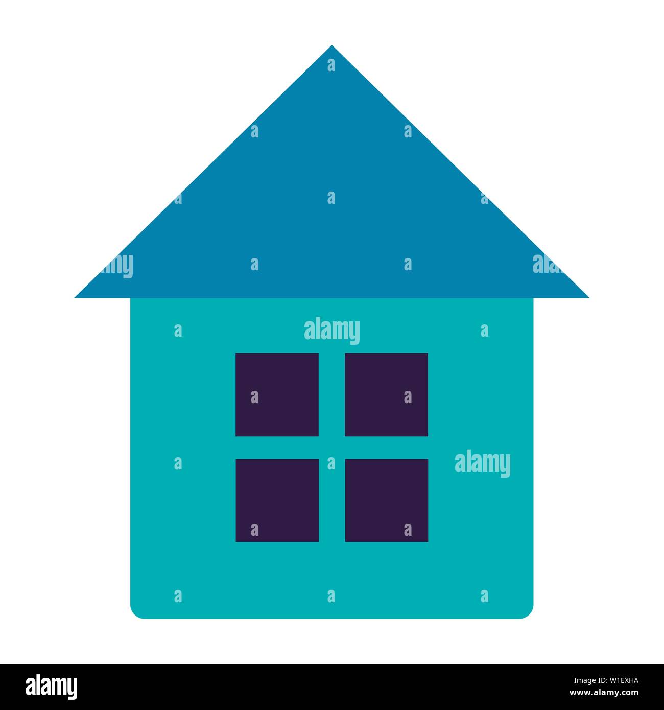 smart home on white background vector illustration Stock Vector Image ...