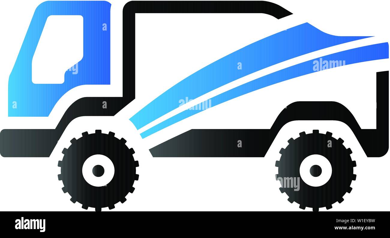 Rally truck icon in duo tone color. Sport extreme race Stock Vector ...