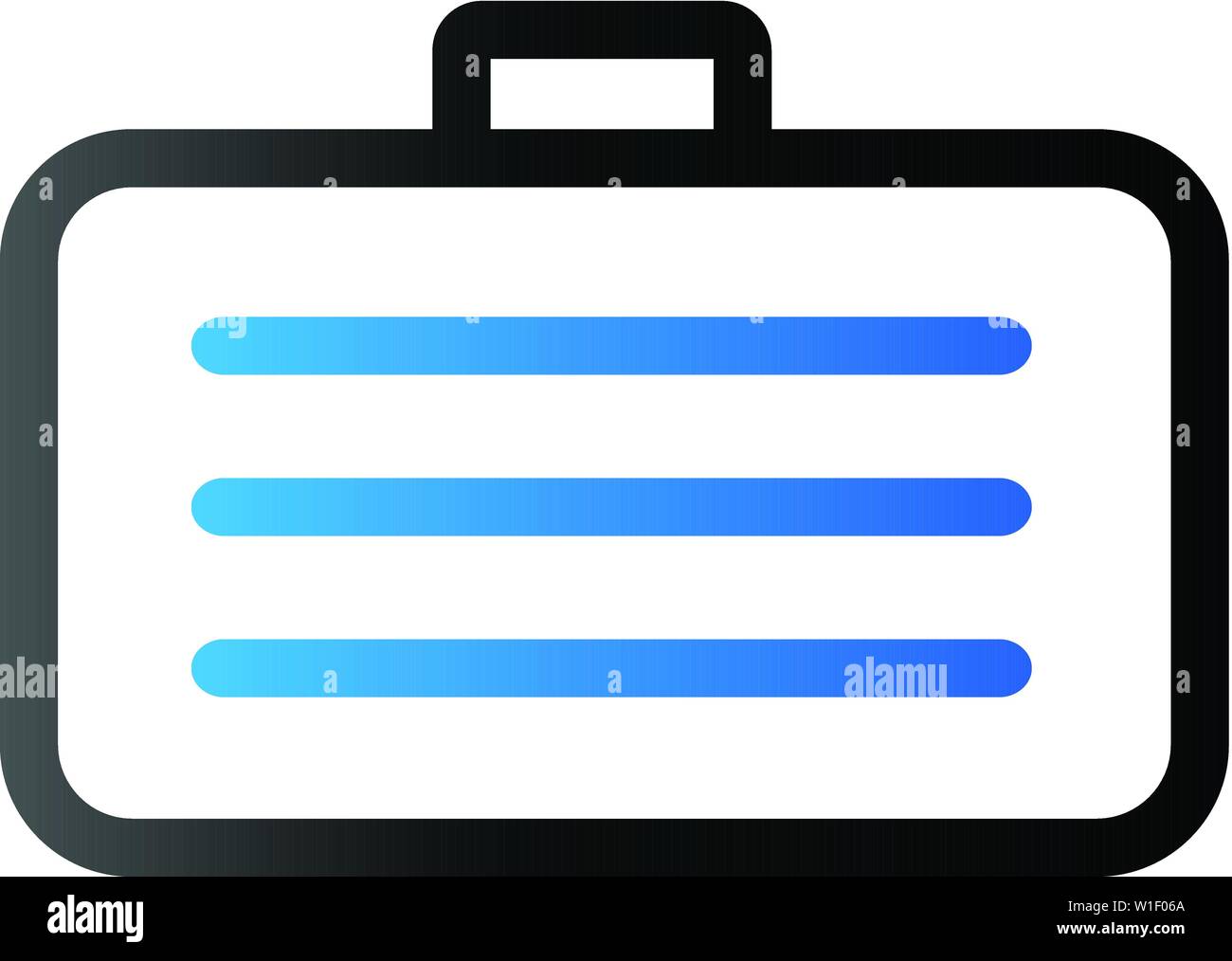 it duo tone suitcase