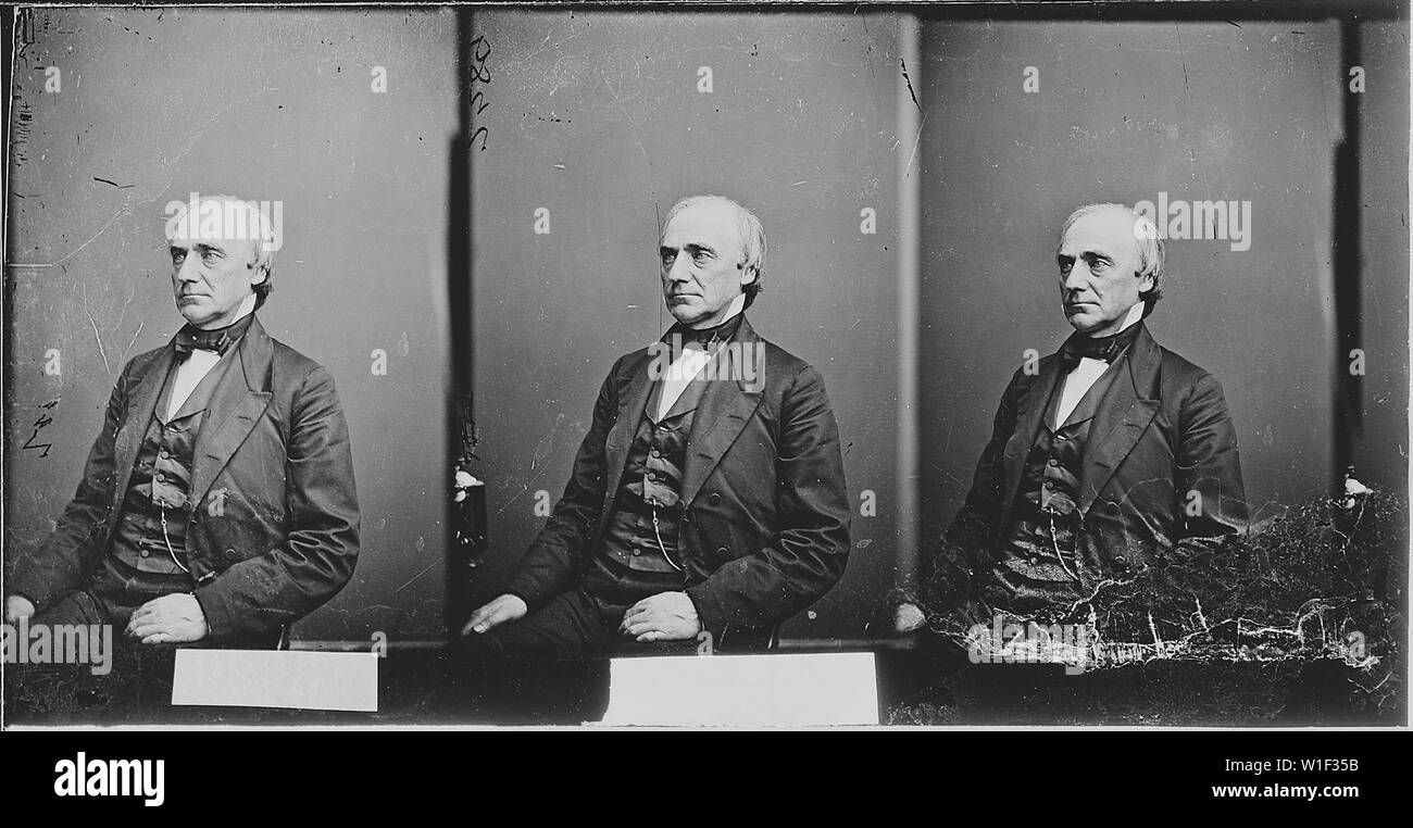 Hon. Lot M. Morrill, Maine Stock Photo Alamy