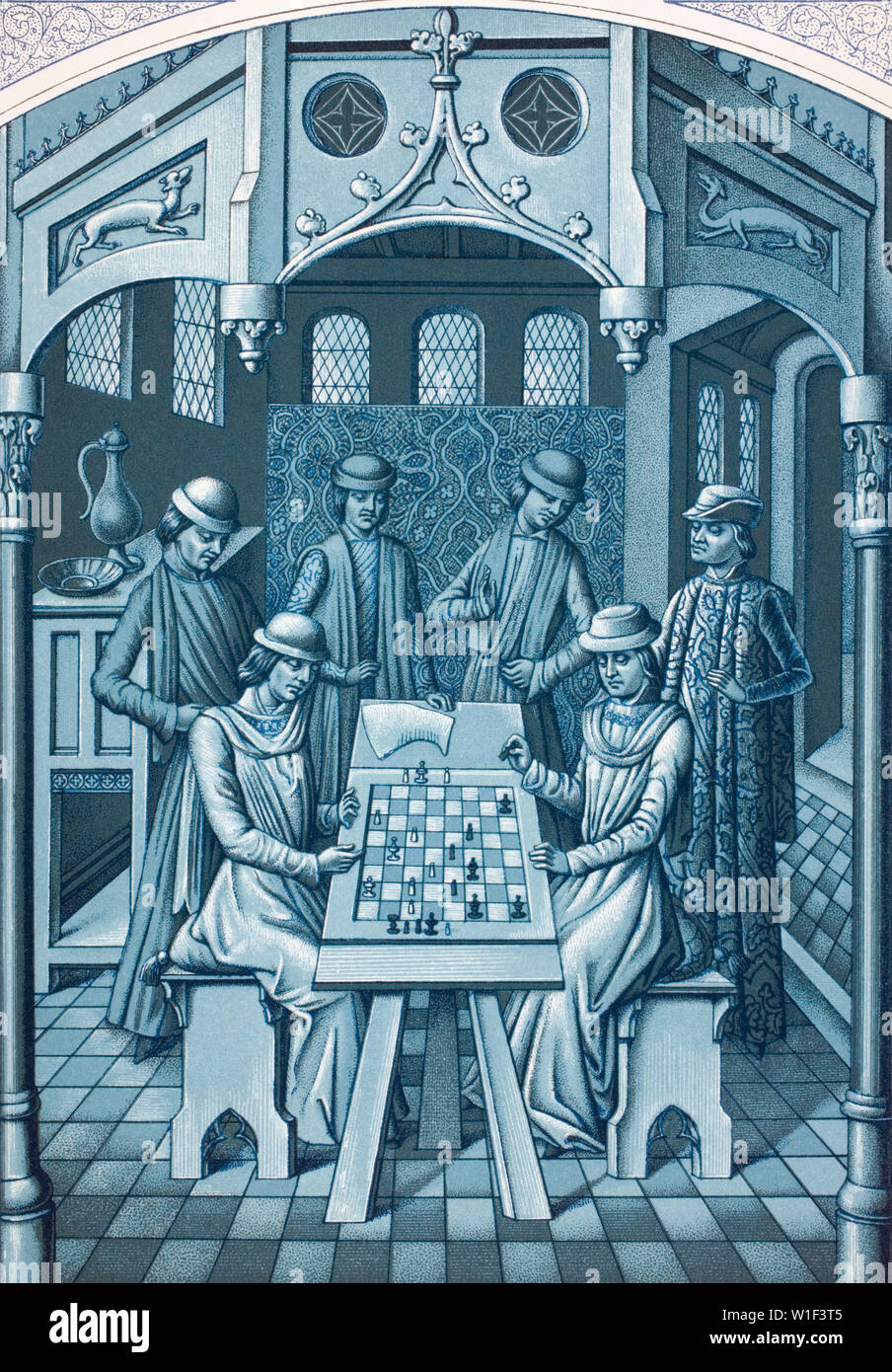 Historical chess players hi-res stock photography and images - Alamy