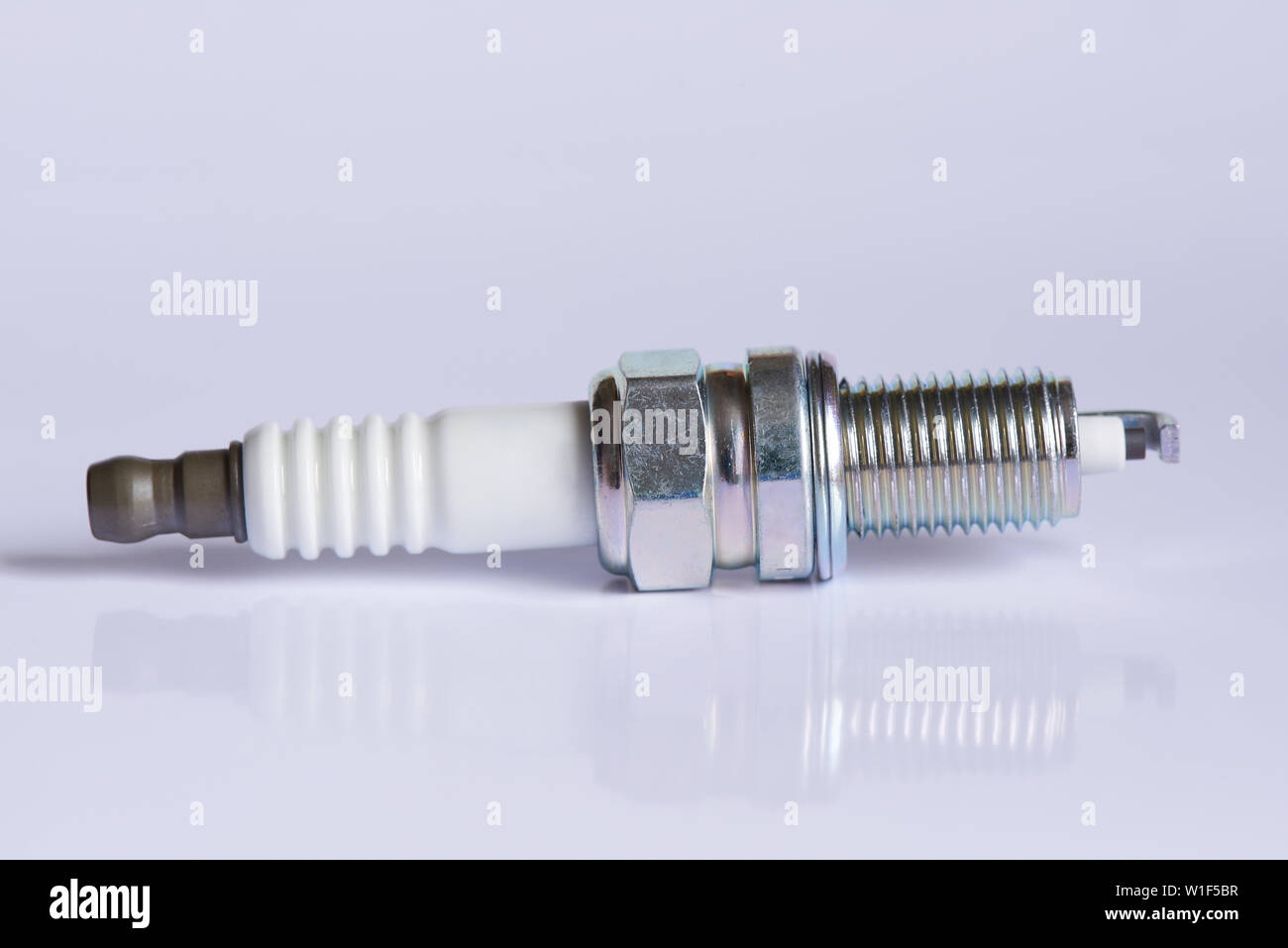 Spark plug for internal combustion engine. Stock Photo