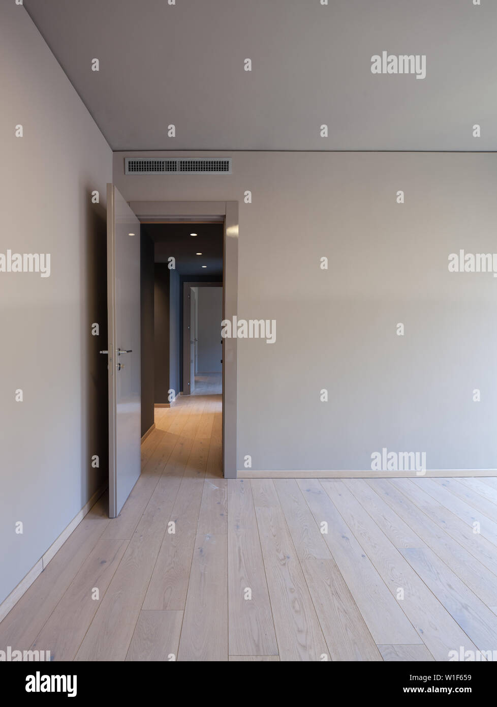 Interiors of a modern apartment, without furniture Stock Photo - Alamy