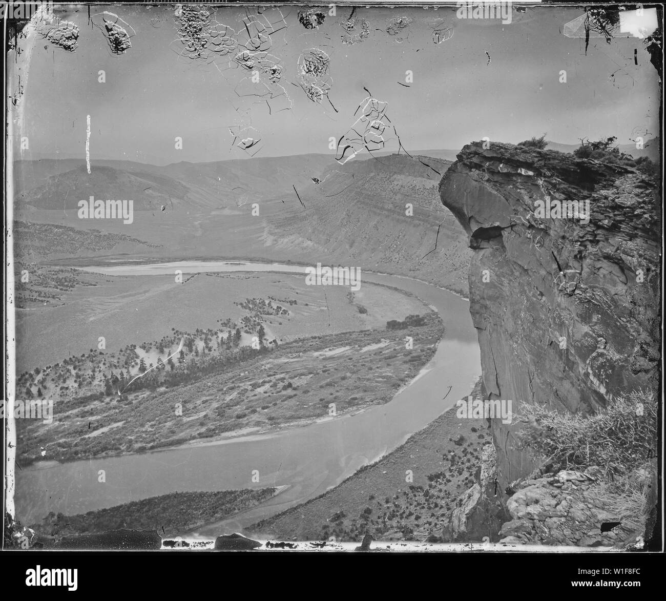 Horseshoe Curve. Green River Stock Photo Alamy