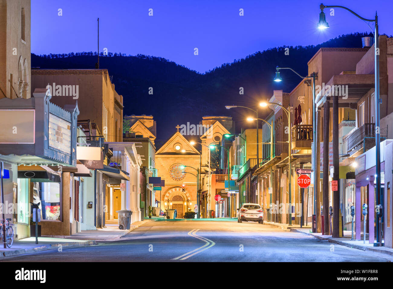 Santa Fe, New Mexico, USA Stock Photo