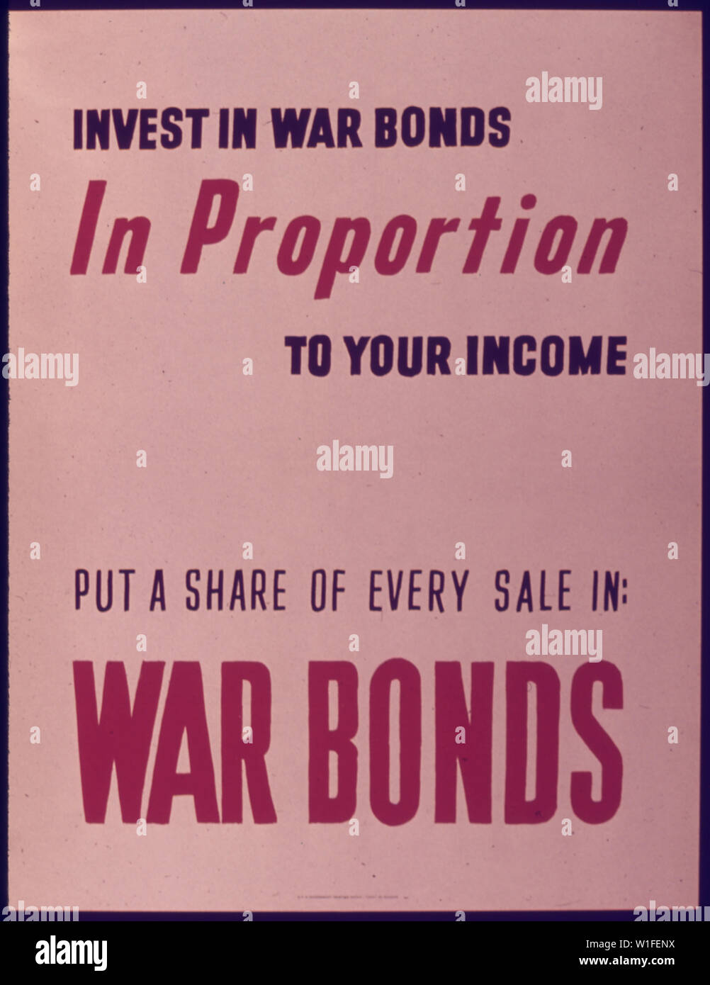 Invest in War bonds in Proportion to Your Put a Share of Every