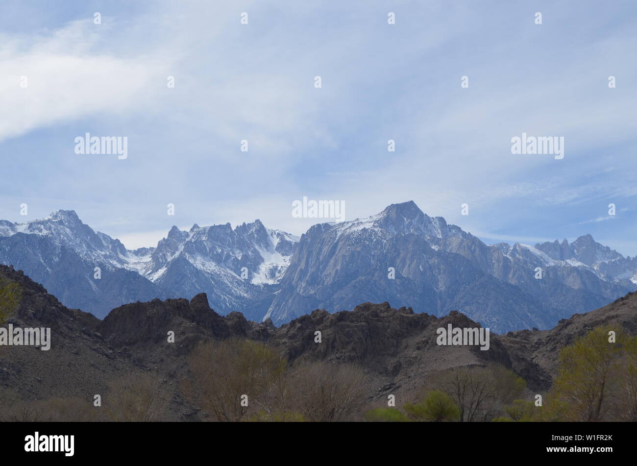 Early Spring in the Sierra Nevada: Alabama Hills and Mount Whitney ...