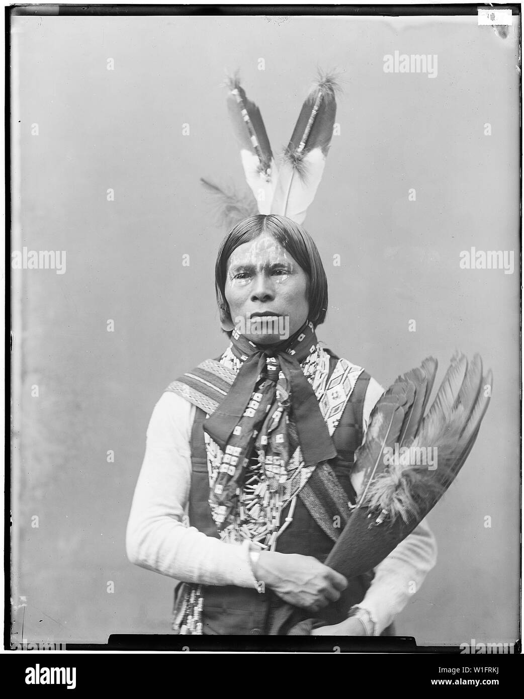 Kickapoo Babe Shkit, Chief and Delegate from Oklahoma Stock Photo Alamy