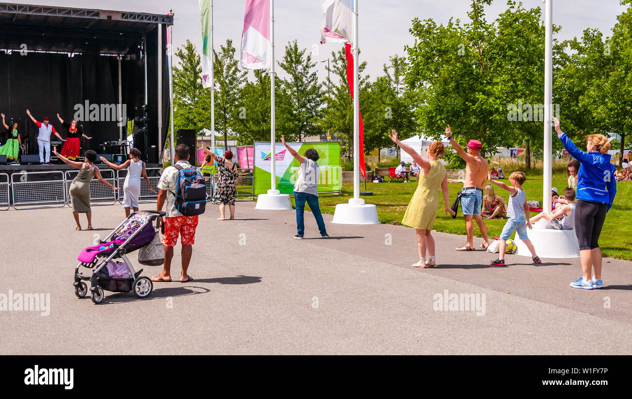 London, UK - JUNE 23, 2019: Jay Kumar - Bollywood Dance Stock Photo - Alamy