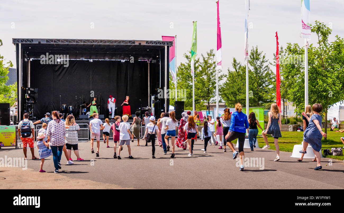London, UK - JUNE 23, 2019: Jay Kumar - Bollywood Dance Stock Photo - Alamy