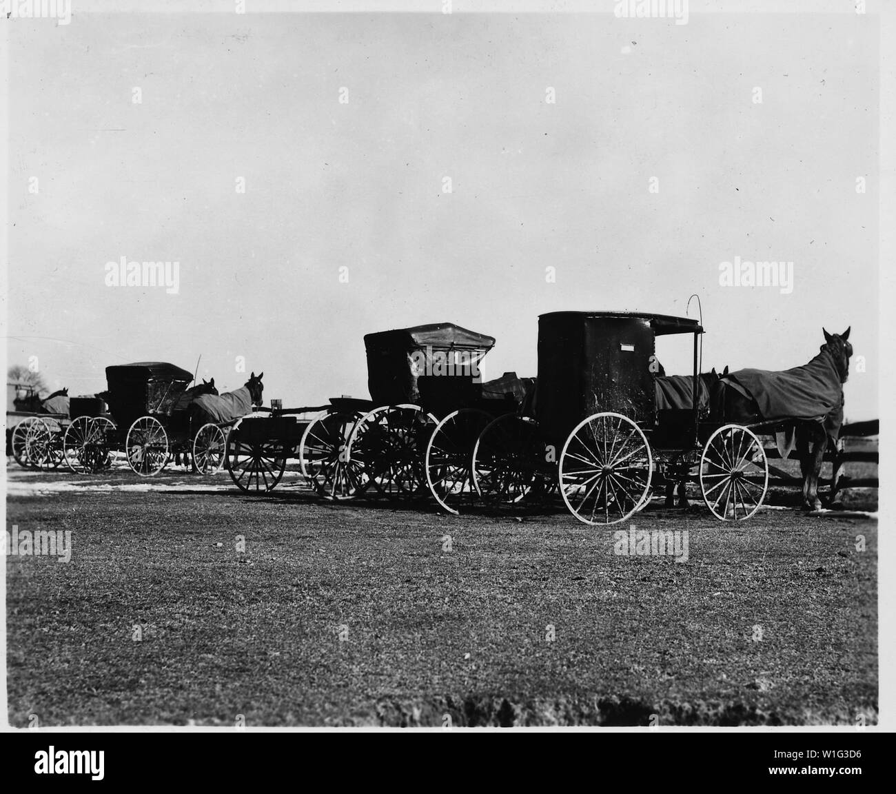 Pennsylvania amish auction hires stock photography and images Alamy