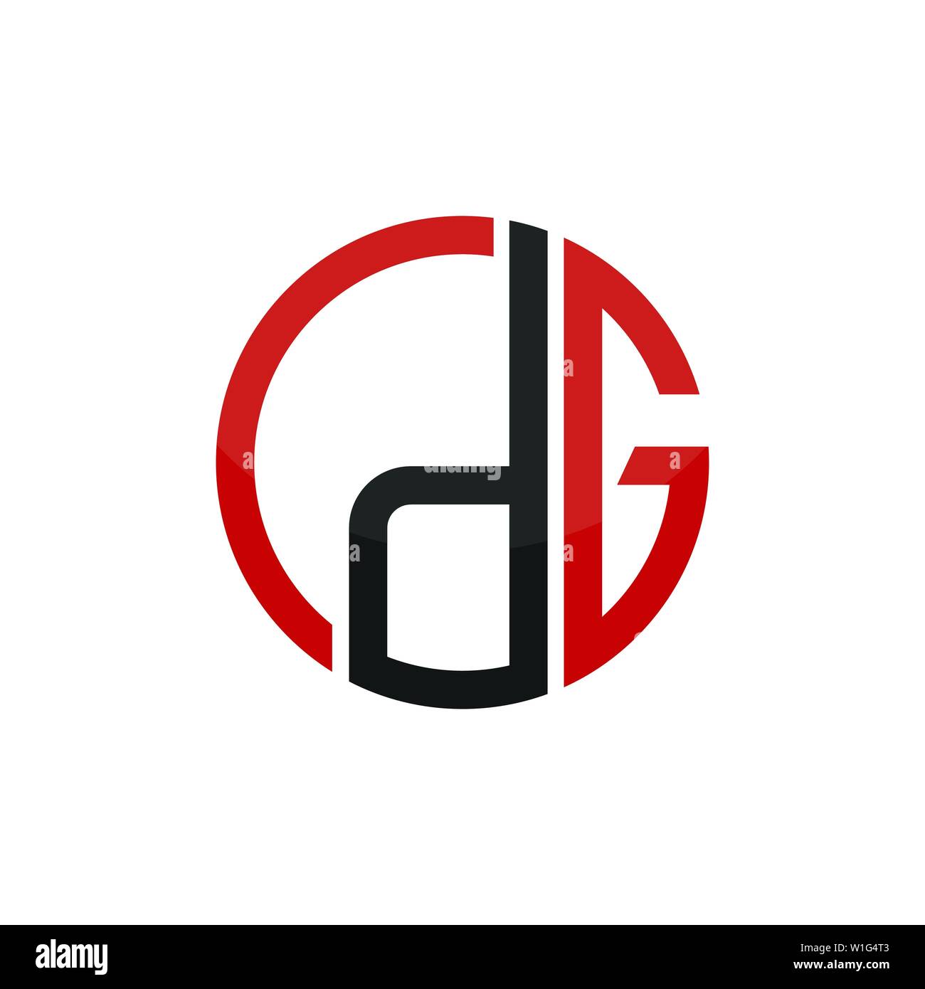 Cdg Logo Branding Letter Vector Graphic Design Useful As App Icon