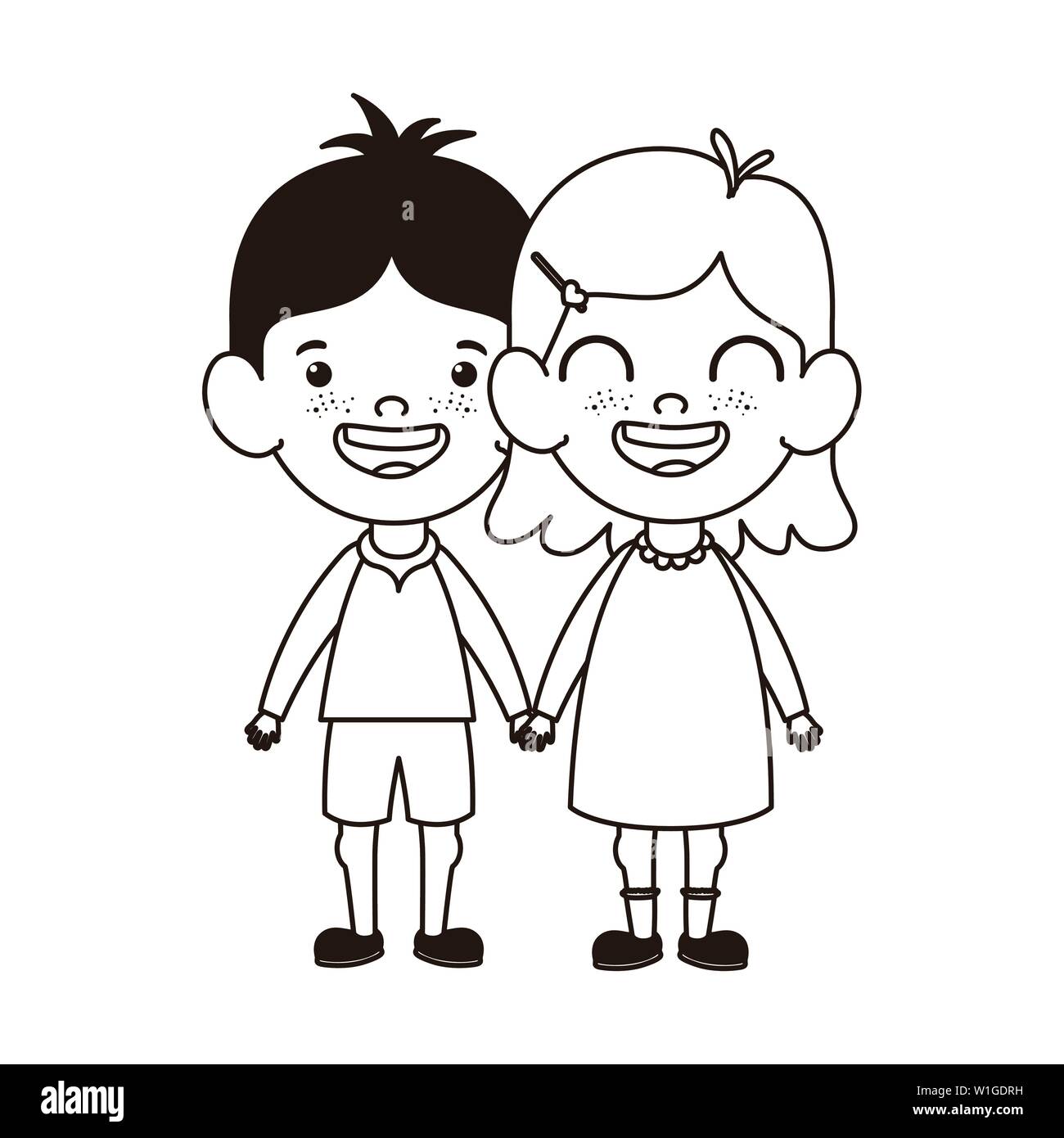 silhouette of couple baby standing smiling Stock Vector Image & Art - Alamy