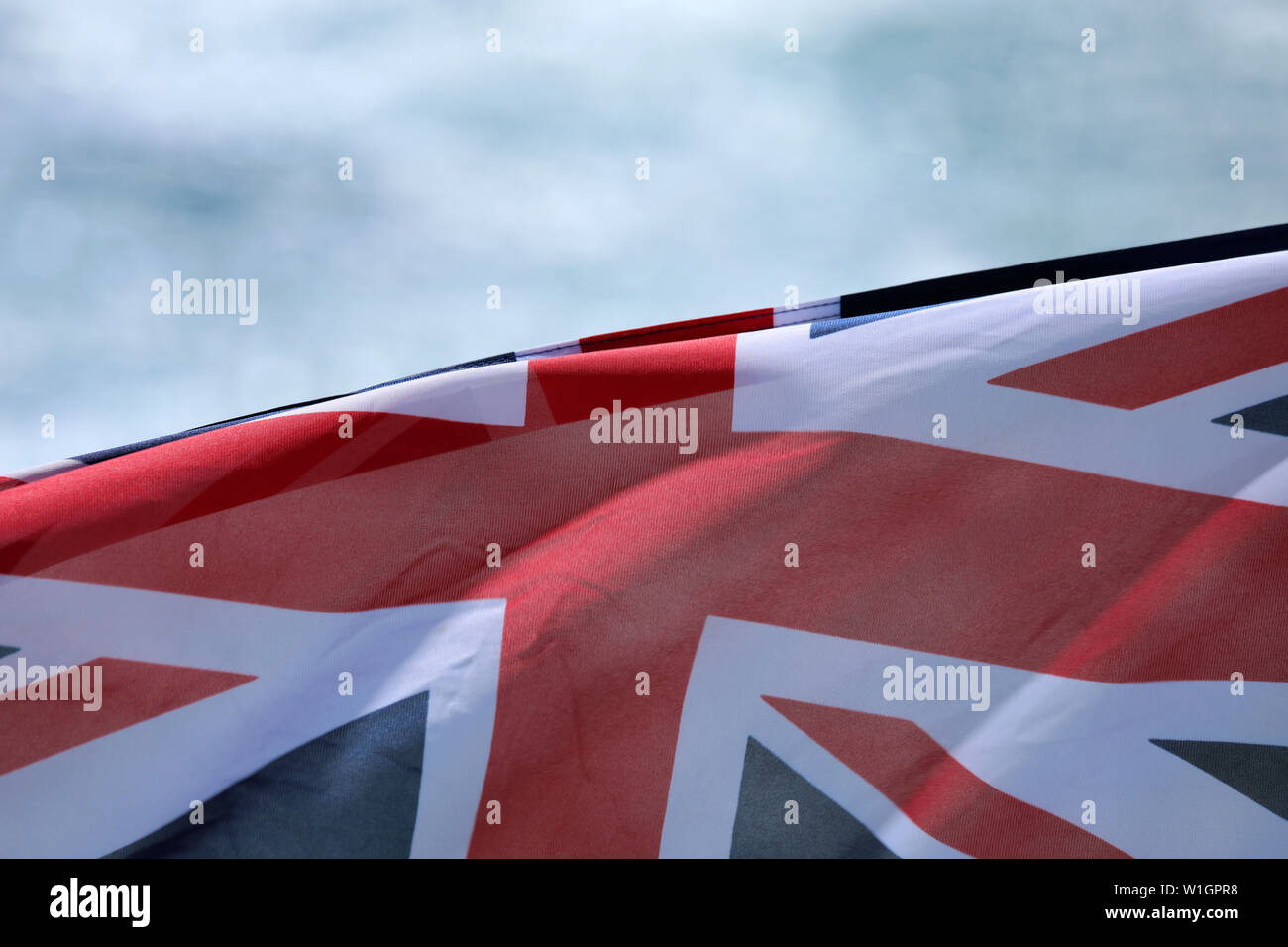 Flag New Zealand Great Britain England Stock Photo Alamy