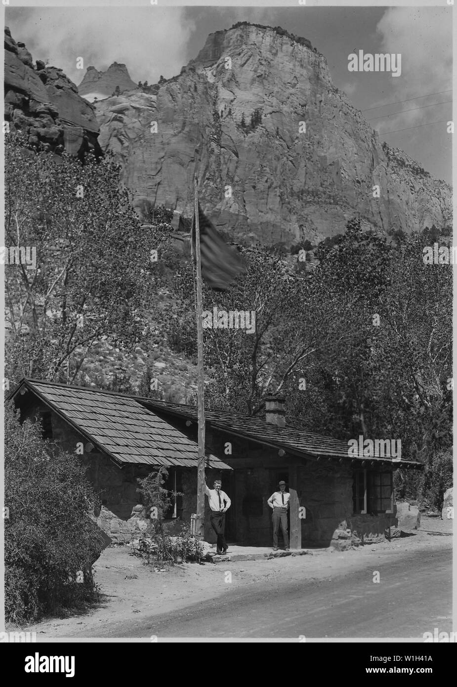 National park administration building and superintendents office hi-res ...