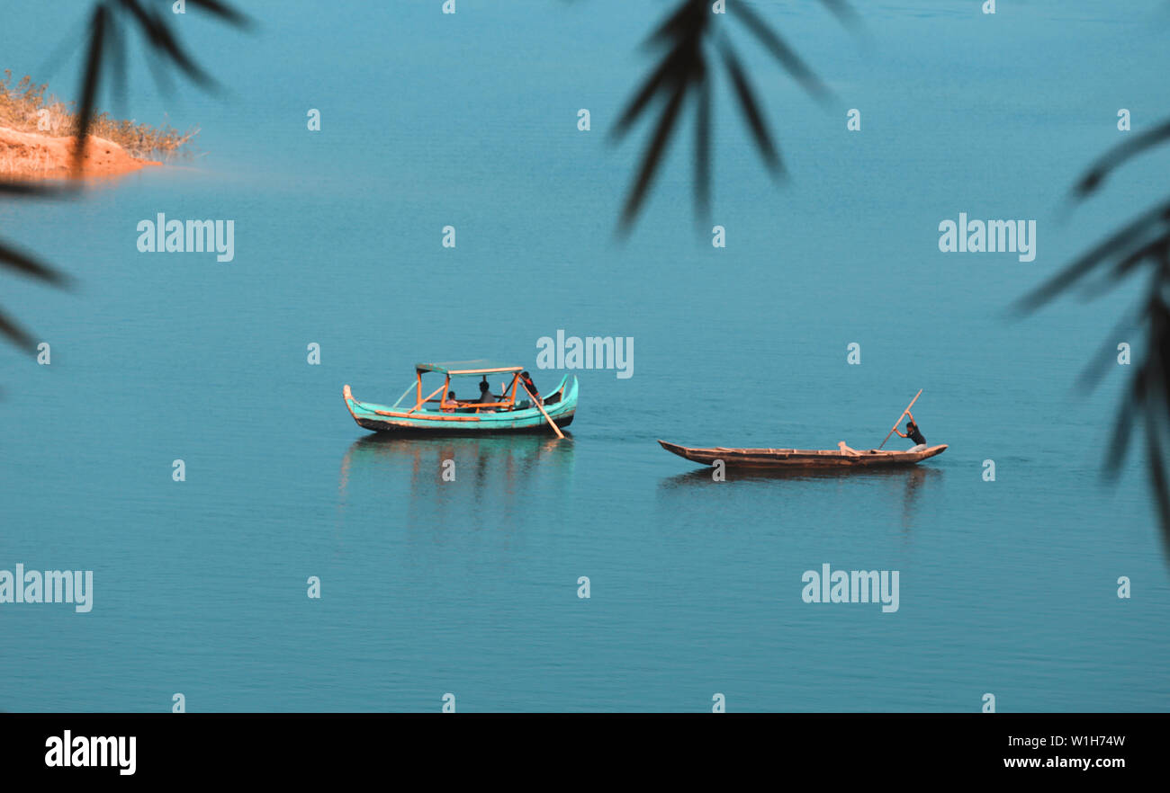 Beautiful Kaptai Lake in Rangamati Bangladesh Stock Photo