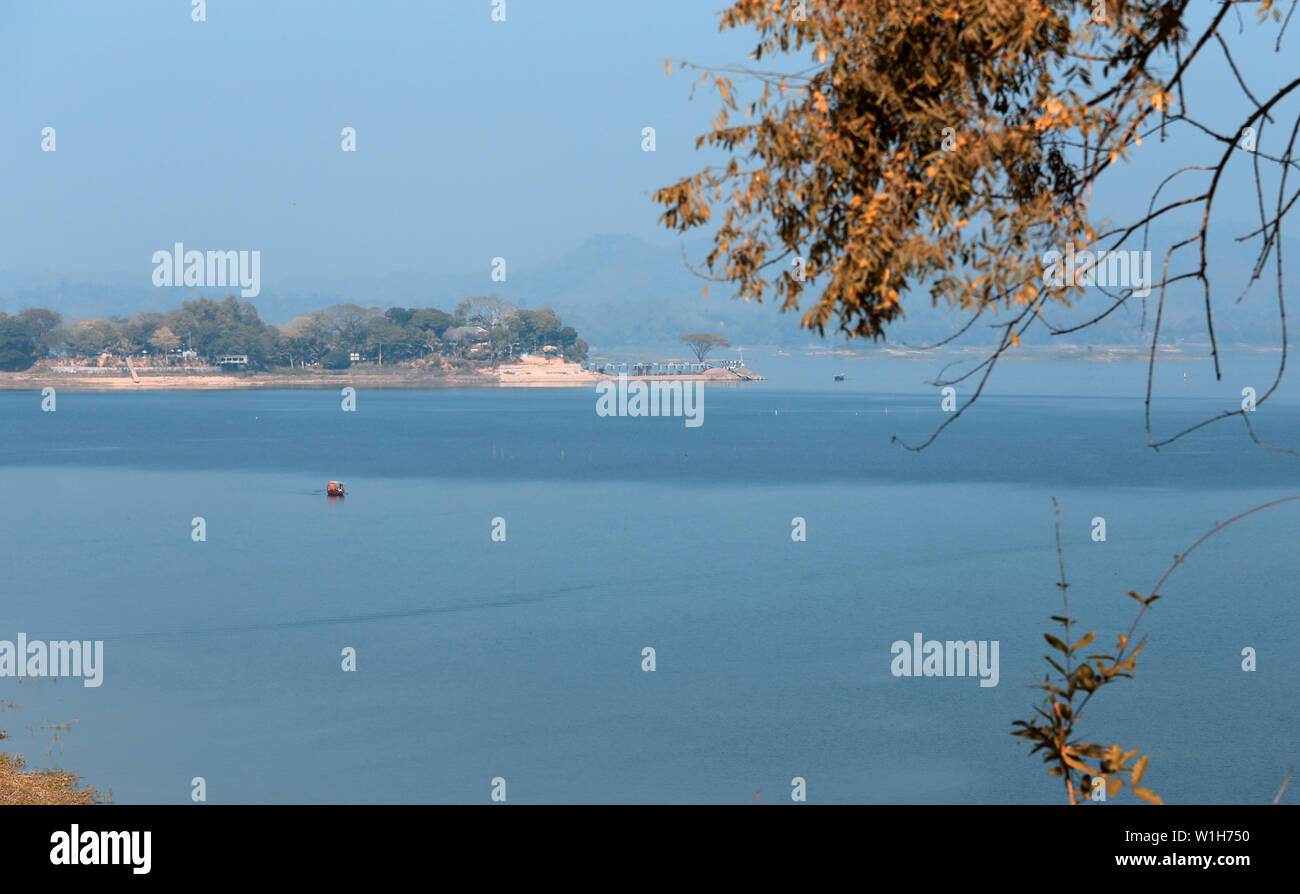 Beautiful Kaptai Lake in Rangamati Bangladesh Stock Photo