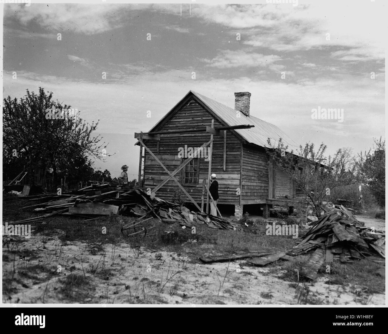 Newberry County South Carolina Tenant Home On Permanent Farm