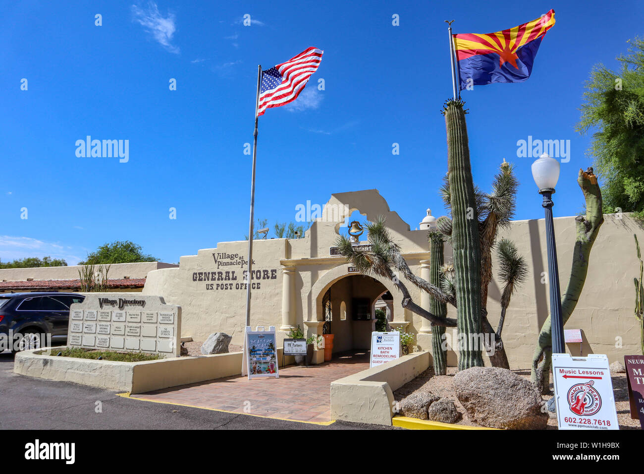 Scottsdale, Arizona / USA June 14, 2019 Village At Pinnacle Peak
