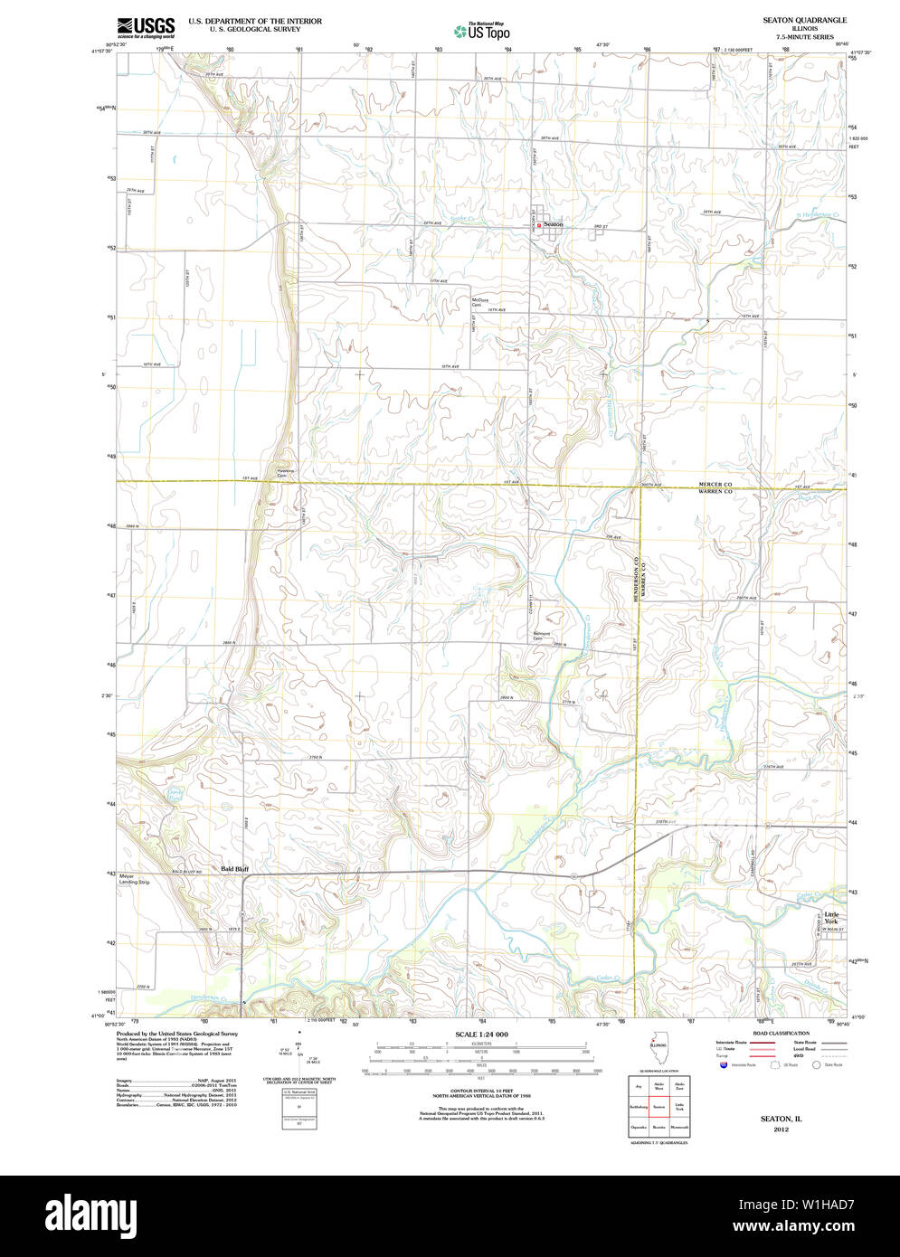 Seaton map hires stock photography and images Alamy
