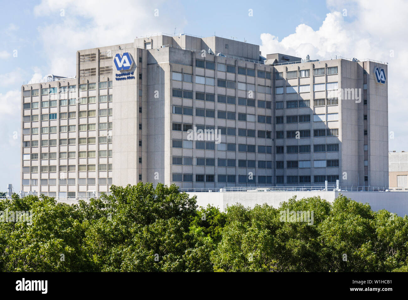 Miami Florida,VA,Department of Veterans Affairs Hospital,healthcare,government run,medical facility,military benefit,charity,building,health care,FL09 Stock Photo