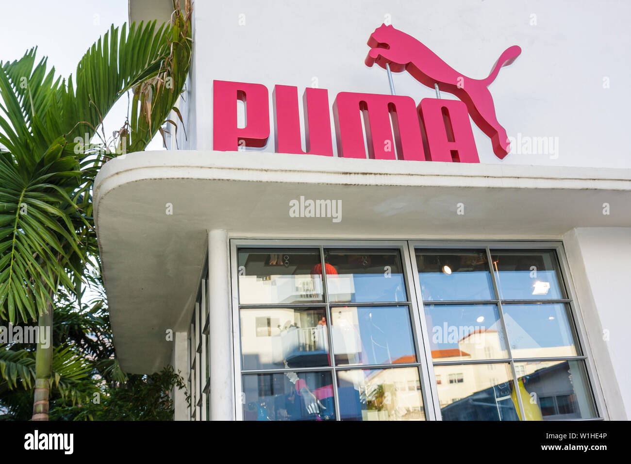 Exterior Puma Store Stock Photos 