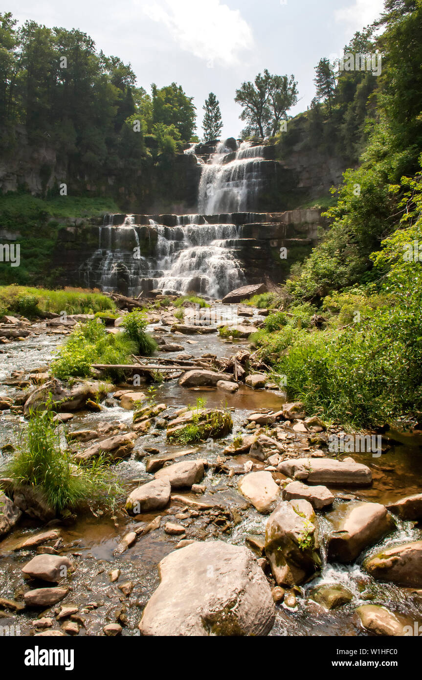Chittenango Falls, New York, USA Stock Photo Alamy