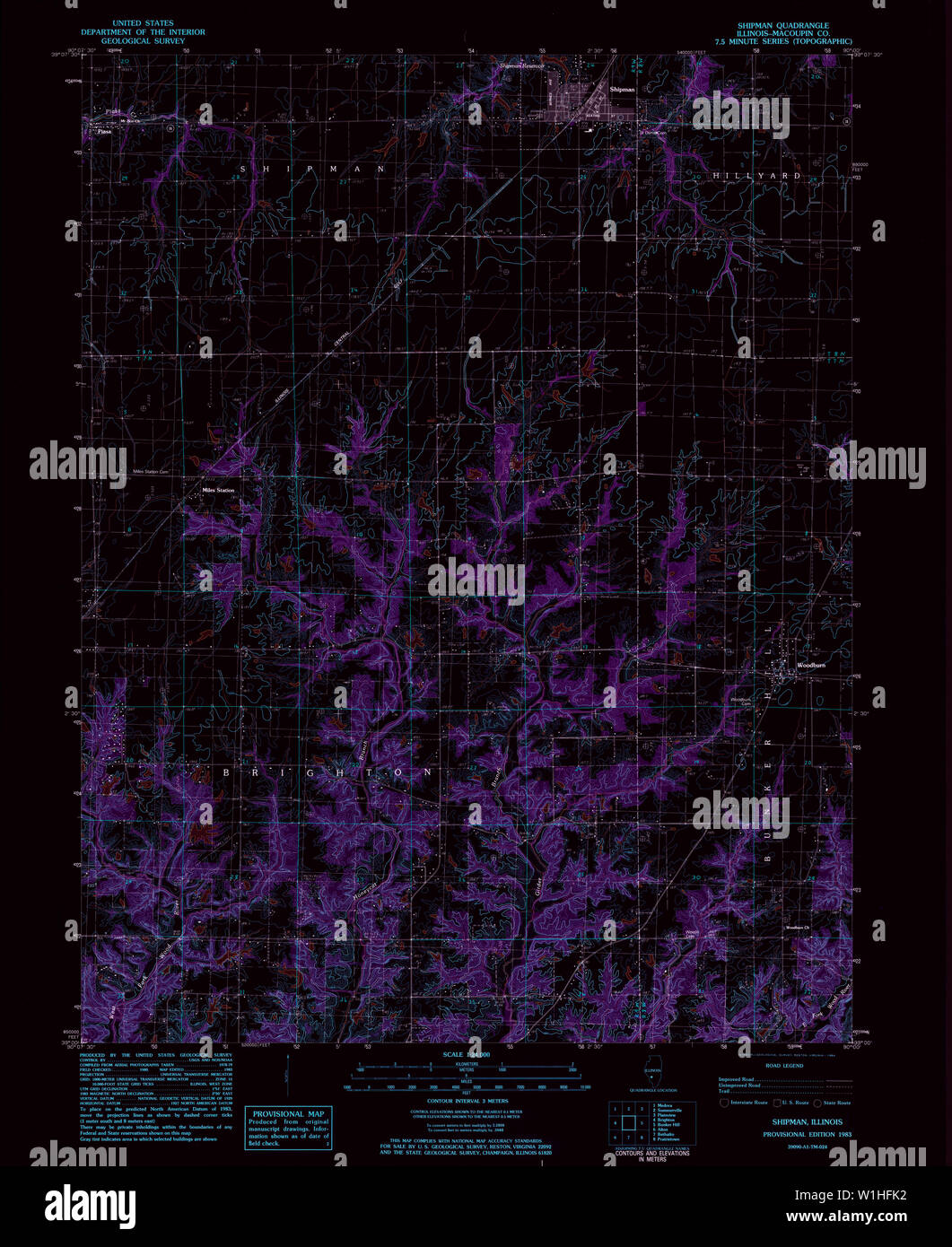 Map of shipman hires stock photography and images Alamy