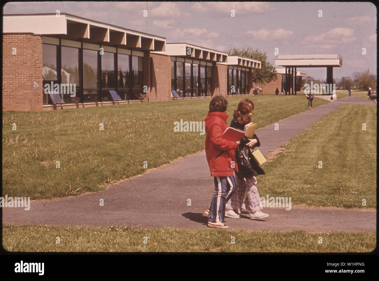 PARKSIDE ELEMENTARY SCHOOL, BUILT IN 1962 Stock Photo Alamy