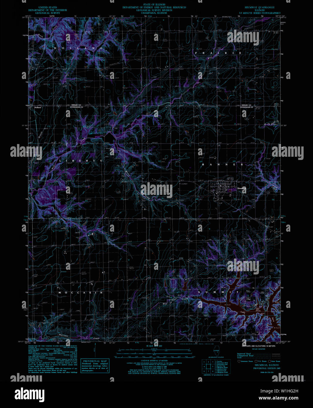 Map of shumway hires stock photography and images Alamy